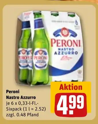 REWE Peroni Nastro Azzurro tilbud