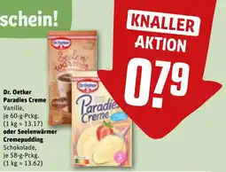 REWE Dr. Oetker Paradies Creme Vanille, tilbud