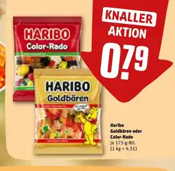 REWE Haribo Goldbären oder Color-Rado tilbud