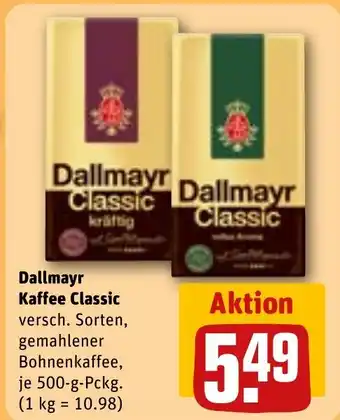 REWE Dallmayr Classic kräftig tilbud