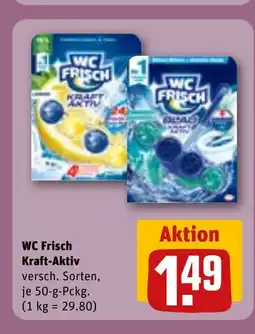 REWE WC Frisch Kraft-Aktiv versch tilbud