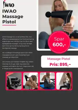 IWAO IWAO Massage Pistol tilbud