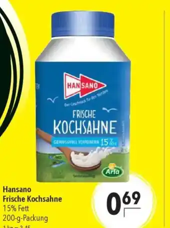 Citti Hansano Frische Kochsahne tilbud