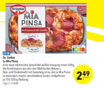 Citti Dr.Oetker La Mia Pinsa tilbud