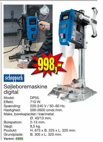 Harald Nyborg Søjleboremaskine digital tilbud
