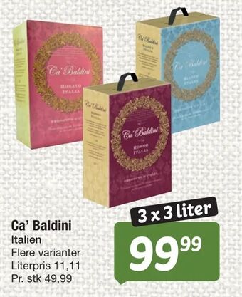 Fakta Tyskland Ca' Baldini tilbud