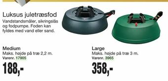 Harald Nyborg Luksus juletræsfod tilbud