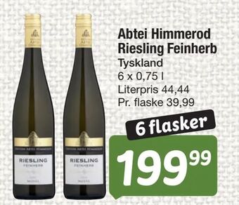 Fakta Tyskland Abtei Himmerod Riesling Feinherb tilbud