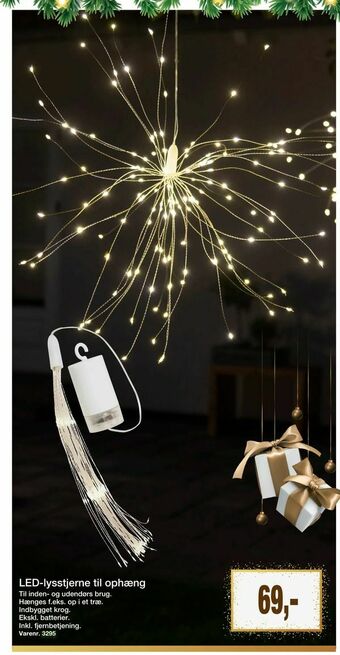 Harald Nyborg LED-lysstjerne til ophæng tilbud