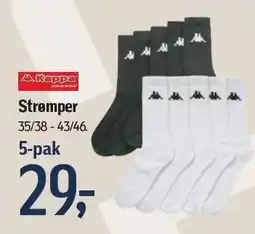 Føtex Kappa Strømper 5-pak tilbud