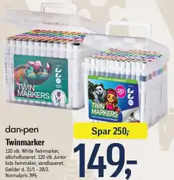 Føtex Danpen Twinmarker tilbud