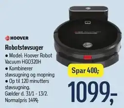 Føtex HOOVER Robotstøvsuger tilbud