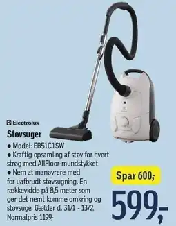 Føtex ELECTROLUX Støvsuger tilbud