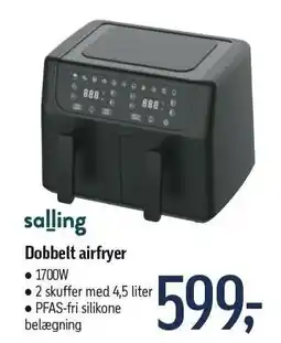 Føtex Salling dobbelt airfryer tilbud