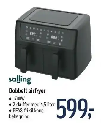 Føtex Salling dobbelt airfryer tilbud