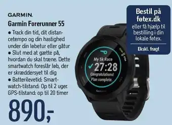 Føtex Garmin Forerunner 55 tilbud