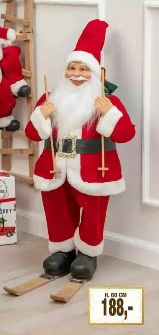 Harald Nyborg Julemand på ski tilbud