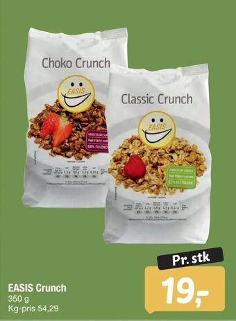 Fakta Tyskland EASIS Crunch tilbud
