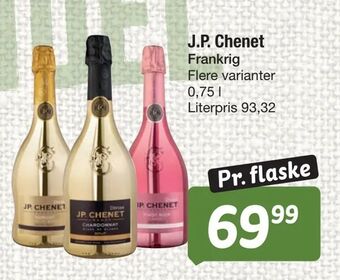 Fakta Tyskland J.P. Chenet tilbud