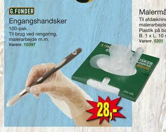 Harald Nyborg Engangshandsker tilbud