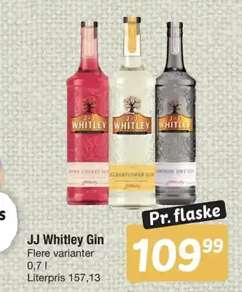 Fakta Tyskland JJ Whitley Gin tilbud