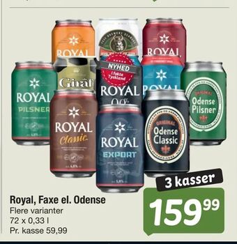 Fakta Tyskland Royal, Faxe el. Odense tilbud