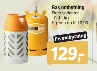 Fakta Tyskland Gas ombytning tilbud