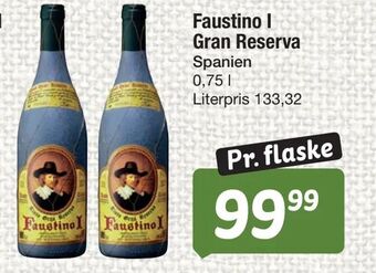 Fakta Tyskland Faustino I Gran Reserva tilbud