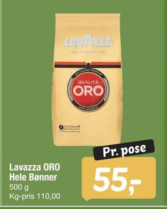 Fakta Tyskland Lavazza ORO Hele Bønner tilbud