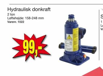 Harald Nyborg Hydraulisk donkraft tilbud