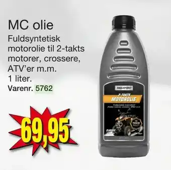 Harald Nyborg MC olie tilbud