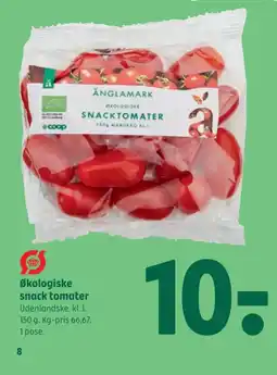 Coop 365 Økologiske snack tomater tilbud