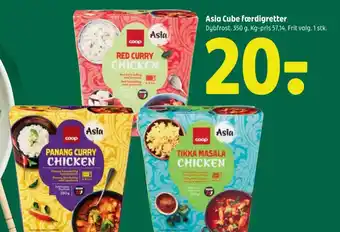 Coop 365 Asia Cube færdigretter tilbud