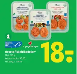 Coop 365 Havets fiskefrikadeller tilbud
