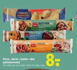 Coop 365 Pizza-, tærte-, butter- eller pølsehornsdej tilbud