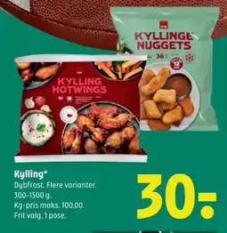 Coop 365 Kylling tilbud