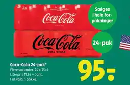 Coop 365 COCA-COLA tilbud