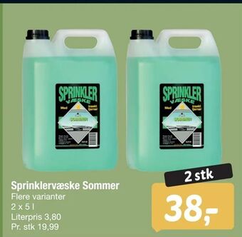 Fakta Tyskland Sprinklervæske Sommer tilbud