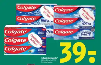 Coop 365 COLGATE tandpasta tilbud