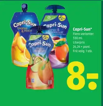 Coop 365 Capri-Sun tilbud