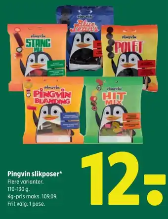 Coop 365 Pingvin slikposer tilbud