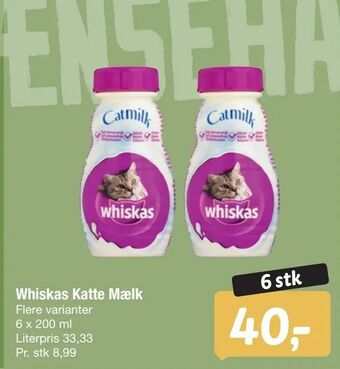 Fakta Tyskland Whiskas Katte Mælk tilbud