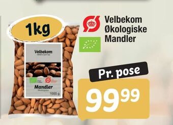 Fakta Tyskland Velbekom Økologiske Mandler tilbud