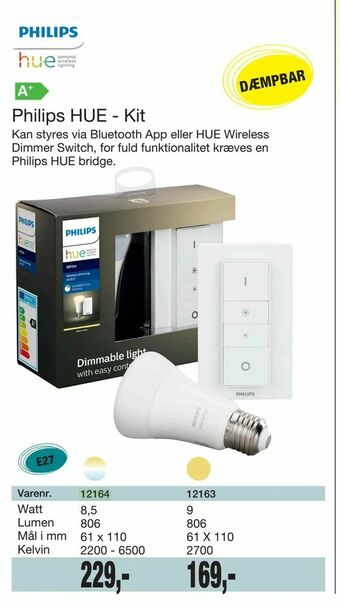 Harald Nyborg Philips HUE - Kit tilbud