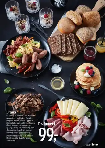 Føtex Brunch tilbud