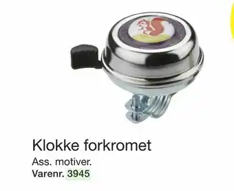 Klokke forkromet