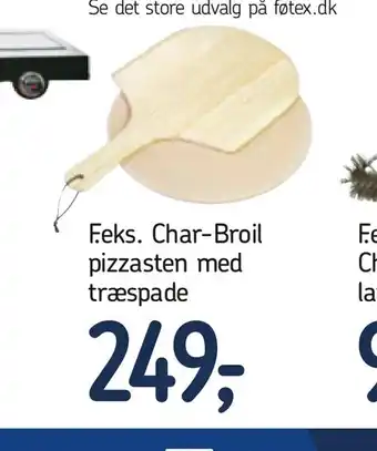 Føtex Char-Broil pizzasten med træspade tilbud