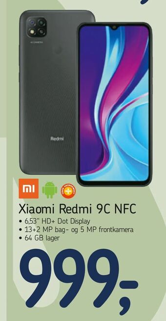 Føtex Xiaomi Redmi 9C NFC tilbud