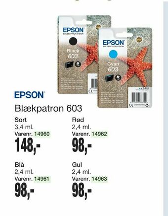 Blækpatron 603