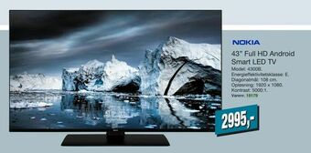 43" Full HD Android Smart LED TV